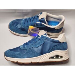 Skechers UNO Vintage Dayz Women’s 11 Blue Memory Foam Sneakers